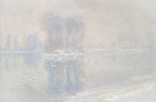 Ice Floes (1893) by Claude Monet