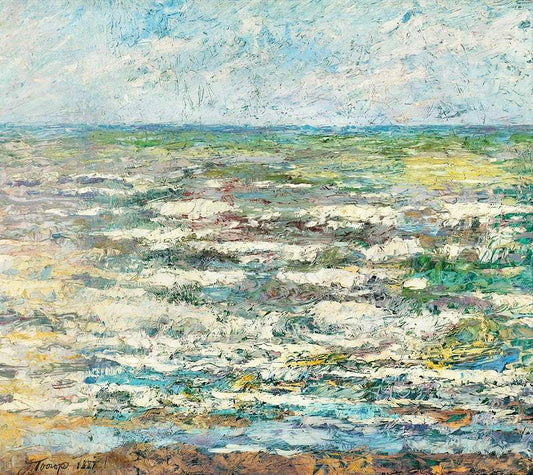 The Sea (1887) by Jan Toorop
