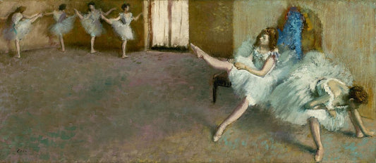 Before the Ballet (ca. 1890–1892) by Edgar Degas