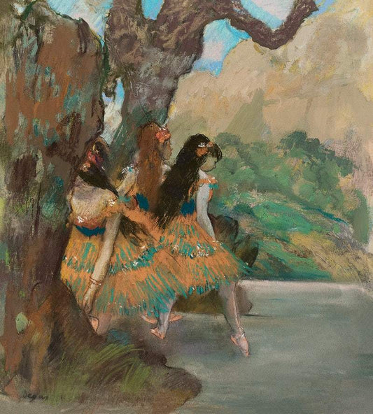 Ballet Dancers (ca. 1877) by Edgar Degas