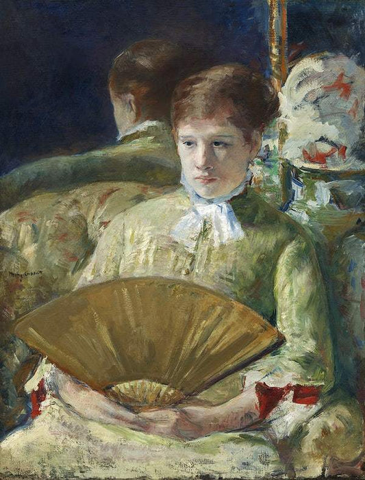 Woman with a Fan (1878–1879) by Mary Cassatt