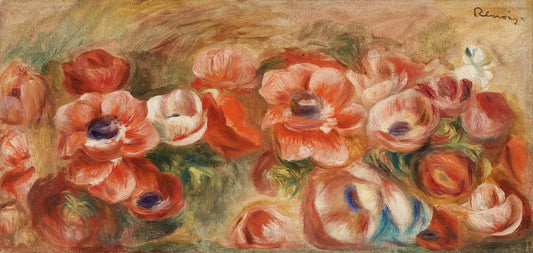 Anemones (1912) by Pierre-Auguste Renoir