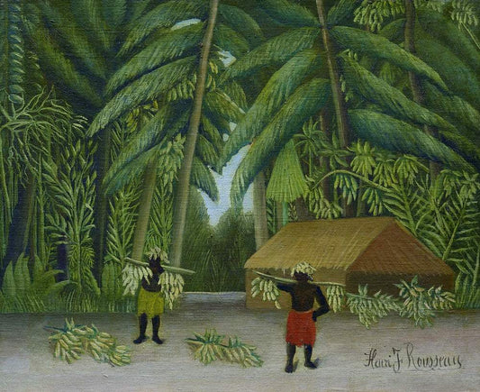 Banana Harvest (ca. 1907–1910) by Henri Rousseau