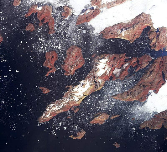 West coast of Greenland by NASA