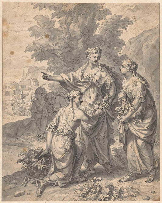 Drawing by Jan Wandelaar 1700