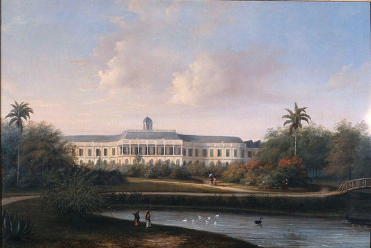 Buitenzorg Palace by Willem Troost 1836