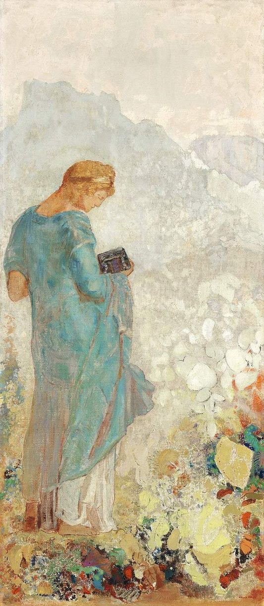 Pandora (1910—1912) by Odilon Redon