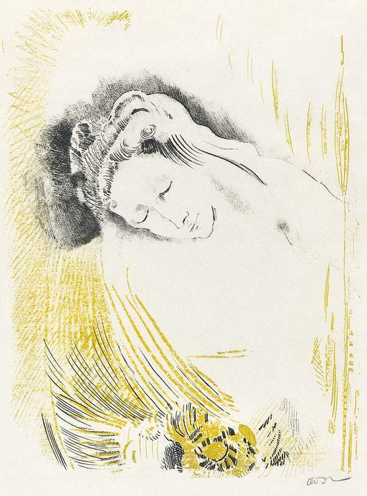 The Shulamite (1897) by Odilon Redon