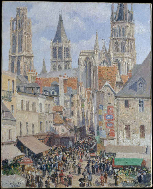 Cityscape by Camille Pissarro 1898