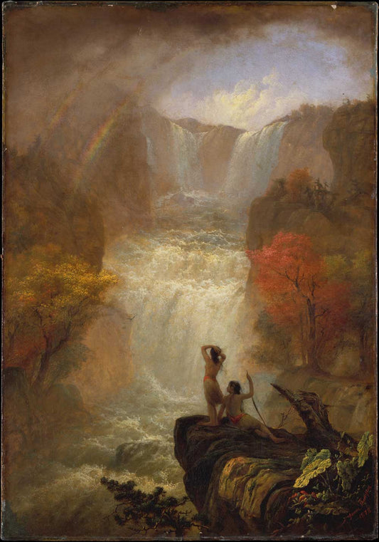 A Song of the Waters by Jerome Thompson 1870
