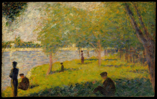 A Sunday on La Grande Jatte by Georges Seurat 1884