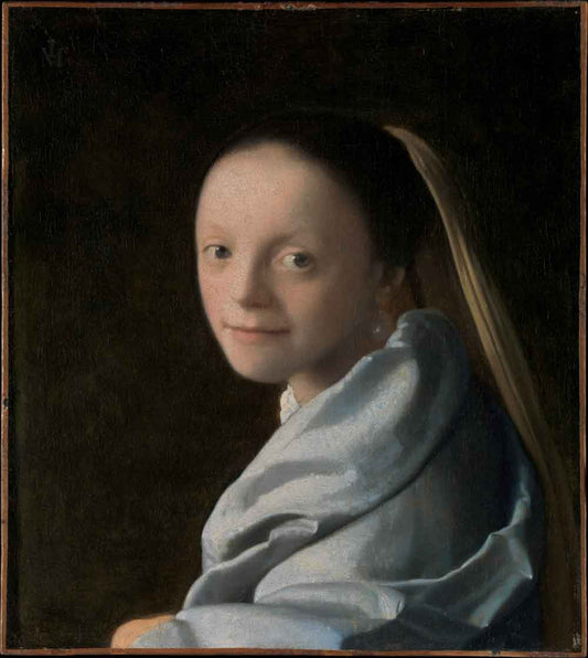 Young Woman by Johannes Vermeer 1672
