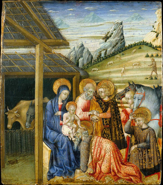 Adoration of the Magi by Giovanni di Paolo 1460