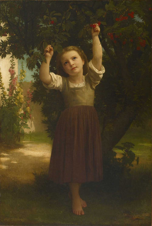 The Cherry Picker by William-Adolphe Bouguereau 1871