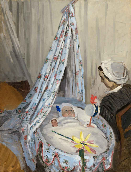 Camille with the Artist's Son by Claude Monet 1867