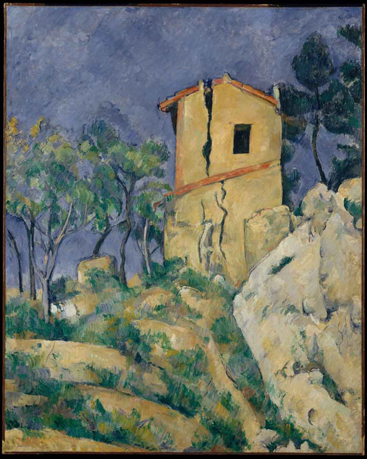 The House with the Cracked Walls by Paul Cézanne 1894
