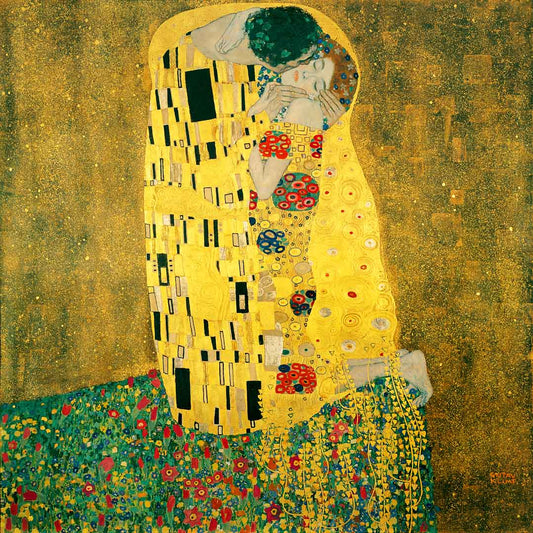 The Kiss by Gustav Klimt 1908