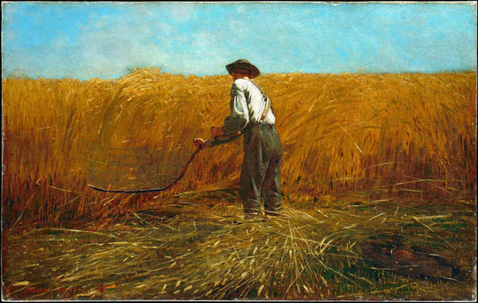 The Veteran in a New Field by Winslow Homer 1865