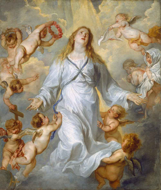 The Virgin as Intercessor by Anthony van Dyck 1629