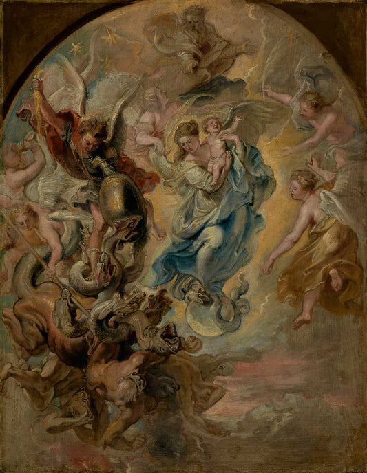 The Virgin as the Woman of the Apocalypse by Peter Paul Rubens 1624