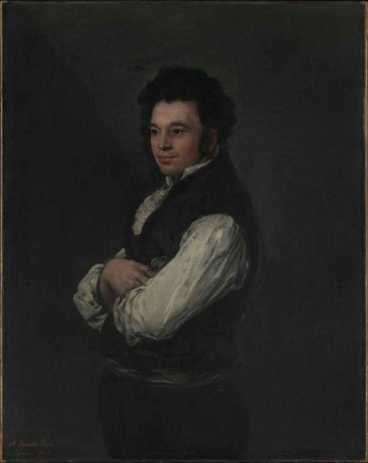 Tiburcio Pérez y Cuervo by Francisco de Goya 1820