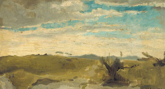 View in the Dunes near Dekkersduin by George Hendrik Breitner 1875