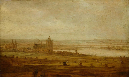 View of Arnhem (A) by Jan van Goyen 1644