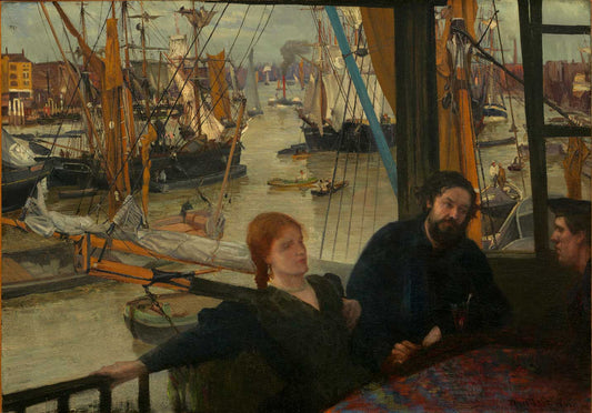 Wapping by James Abbott McNeill Whistler 1864