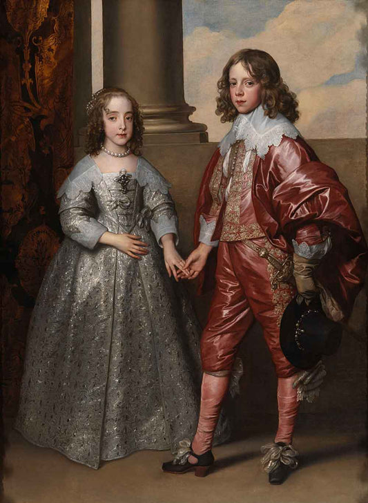 William II, Prince of Orange, and his Bride by Anthony van Dyck 1641