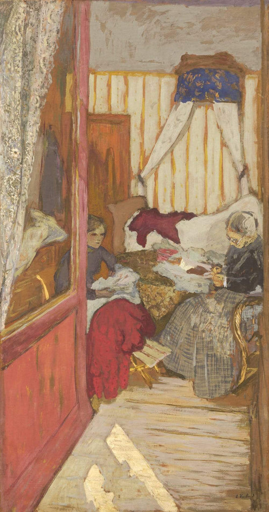 Women Sewing by Édouard Vuillard 1912